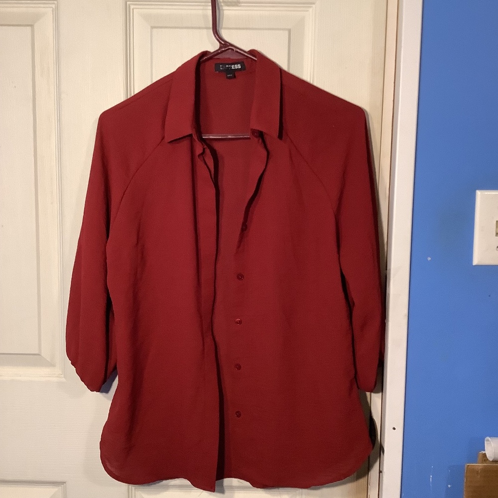 Women’s Red Express Top Size S/P